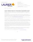 103-2013 : Laurier initiative featured in international sustainability report