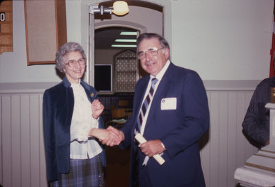 Dorothy Schaefer and Delton Glebe