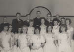 Evangelical Lutheran Church of the Redeemer confirmation class, 1961