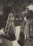 Christmas tree decorating, Evangelical Lutheran Church of the Redeemer, Montreal, Quebec