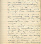 Minutes of the Women's Missionary Society of St. Peter's Evangelical Lutheran Church, December 17, 1913