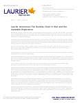 130-2013 : Laurier announces The Dunkley Chair in War and Canadian Experience