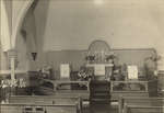 Interior of the Evangelical Lutheran Church of the Redeemer, Montreal, Quebec, 1933