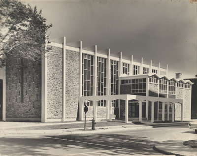 Exterior of Evangelical Lutheran Church of the Redeemer, Montreal, Quebec