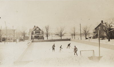 Ice rink at the Evangelical Lutheran Seminary of Canada