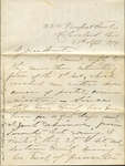 Letter from Cornelia Lossing Tilden to Augusta M. Marshall, September 28, 1879