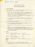 Waterloo University College women's residence regulations, 1967