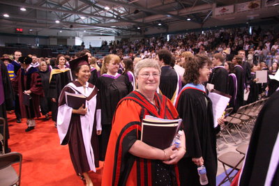 Joyce Lorimer, Wilfrid Laurier University spring convocation 2008