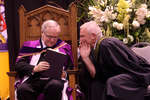 Robert Rosehart and David McMurray, spring convocation 2008