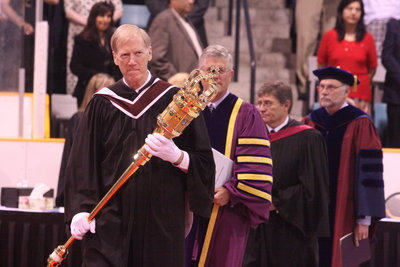 Procession of the mace, spring convocation 2008
