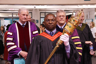 Procession of the mace, spring convocation 2008