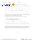 048-2014 : Laurier welcomes opportunity to submit Milton campus plan