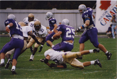 Wilfrid Laurier University football game, 1996