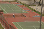 Removal of tennis court, Willison Field, Wilfrid Laurier University
