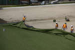 Installation of artificial turf, Alumni Field, Wilfrid Laurier University