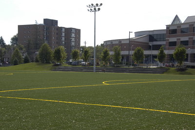 Construction of Alumni Field, Wilfrid Laurier University