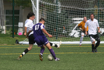 Wilfrid Laurier University men's soccer game