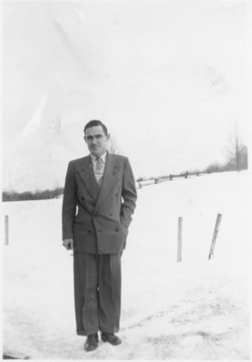 Donald Kranz standing outdoors
