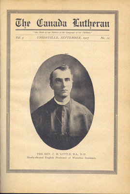 The Canada Lutheran, vol. 5, no. 11, September 1917