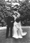 Ulrich Leupold and Gertrude Daber wedding portrait,  July 11, 1942