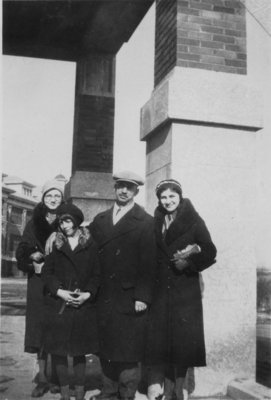 Reverend Kupfer and daughters