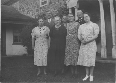 Reverend Conrad Zarnke and family