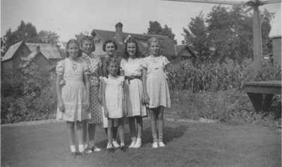 Erva Budd and five children