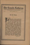 The Canada Lutheran, vol. 7, no. 5, March 1919