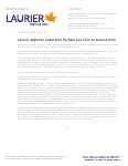 079-2015 : Laurier appoints Chancellor Michael Lee-Chin to second term