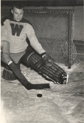 Goalie, Waterloo College hockey team