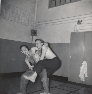 Waterloo College students Bob Binhammer and Don Honey