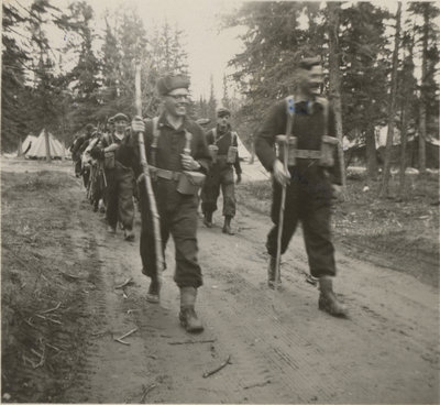 Canadian Officers' Training Corps training, Wainright, Alberta