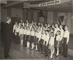 Alfred Kunz conducting the Concordia Children's Choir