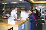 Wilfrid Laurier University Library Circulation Desk