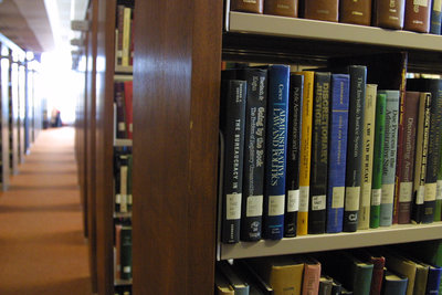 Wilfrid Laurier University Library Book Stacks