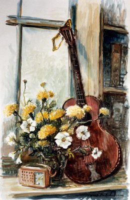 Still Life with Guitar