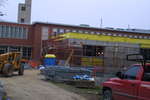 Construction of the Wilfrid Laurier University Arts Building addition