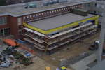 Construction of the Wilfrid Laurier University Arts Building addition
