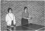 Waterloo Lutheran University students playing ping pong