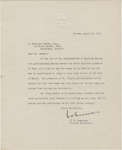 Letter from W. H. Measures to C. Mortimer Bezeau, April 12, 1930