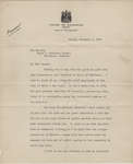 Letter from William Lyon Mackenzie King to C. Mortimer Bezeau, December 5, 1930