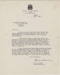 Letter from H. R. L. Henry to C. Mortimer Bezeau, May 27, 1935