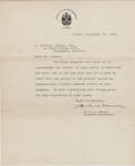 Letter from H. R. L. Henry to C. Mortimer Bezeau, September 21, 1938