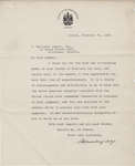 Letter from William Lyon Mackenzie King to C. Mortimer Bezeau, February 20, 1939