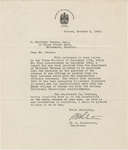 Letter from R. G. Robertson to C. Mortimer Bezeau, October 3, 1945