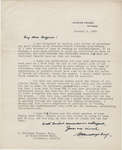 Letter from William Lyon Mackenzie King to C. Mortimer Bezeau, January 3, 1949