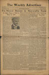 The Weekly Advertiser - Vol. 1, no. 8, 23 November 1933