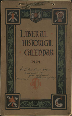 Liberal Historical Calendar, 1924