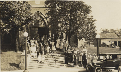 Wedding at St. Peter's Lutheran Church, Kitchener, Ontario