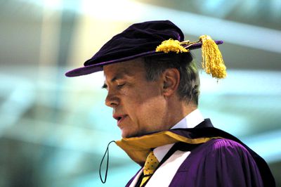 Thomas d'Aquino at 2002 Spring Convocation